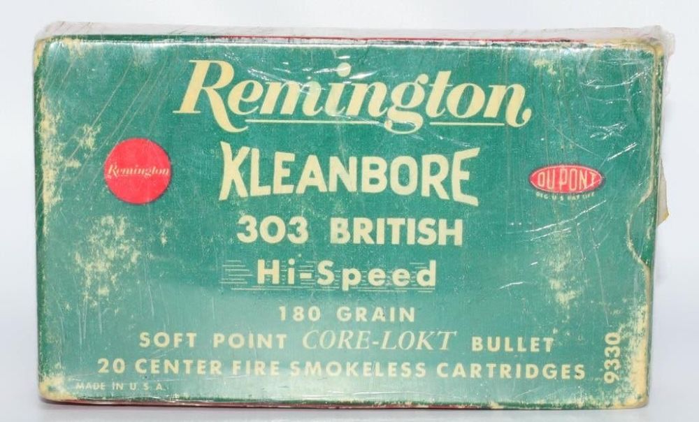Lot 13: 20 Rounds of Remington Kleanbore .303 British Ammo