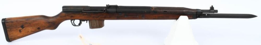 Lot 39: Czech CZ VZ-52 Semi Auto Rifle AYM 7.62X45