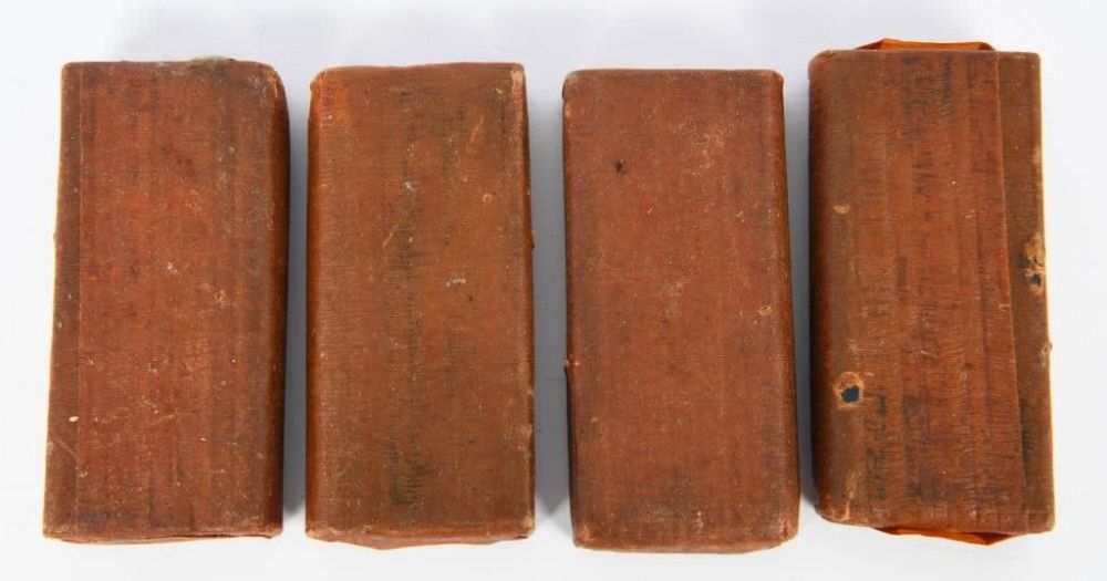 Lot 53: 4 Factory Wax Paper Wrapped .30 Carbine Magazines