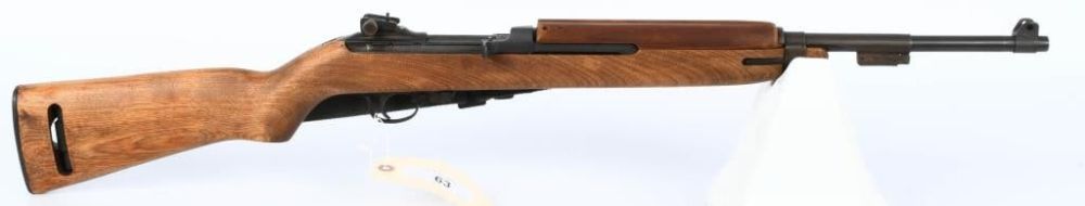 Lot 63: RARE IBM M1 Carbine Rifle .30 Cal
