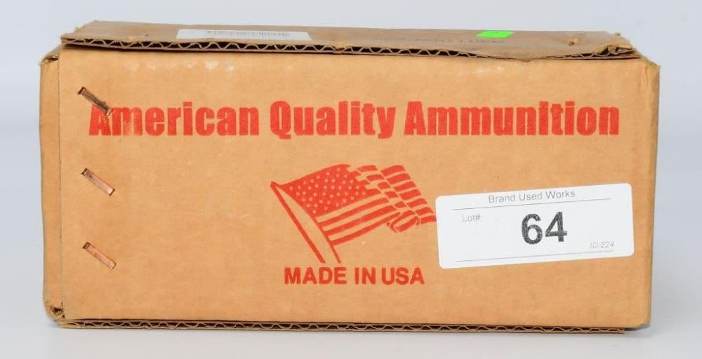 Lot 64: 250 Round Case of .30 Carbine Ammunition