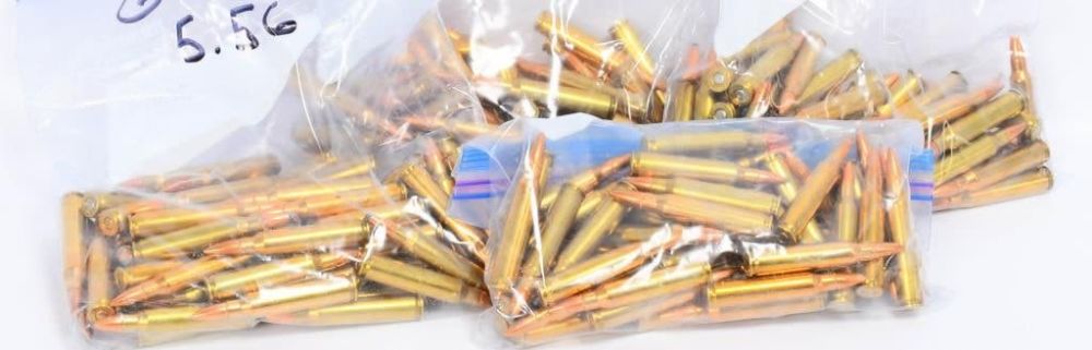 Lot 94: 240 Rounds of 5.56x45mm Ammunition