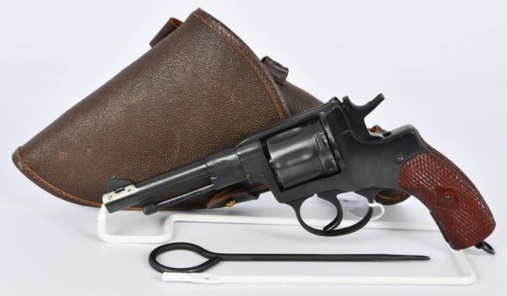 Lot 105: Russian Tula Nagant M1895 Revolver 7.62x38R