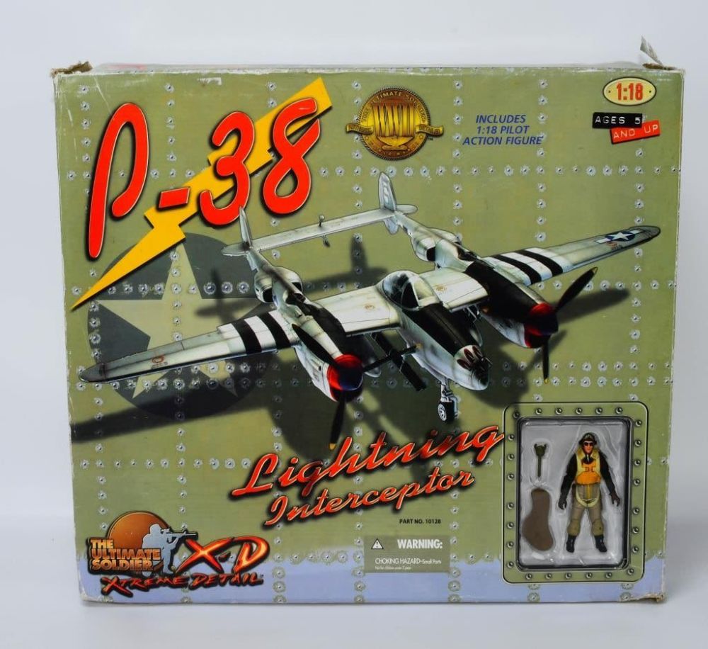 Lot 137: Ultimate Soldier XD P-38 Lightning Interceptor