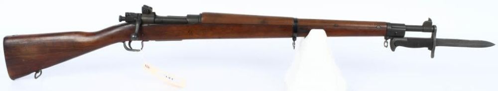 Lot 141: Remington Model 03-A3 Military Rifle W/ Bayonet