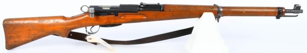 Lot 168: Swiss Schmidt Rubin K31 Carbine Rifle 7.5x55