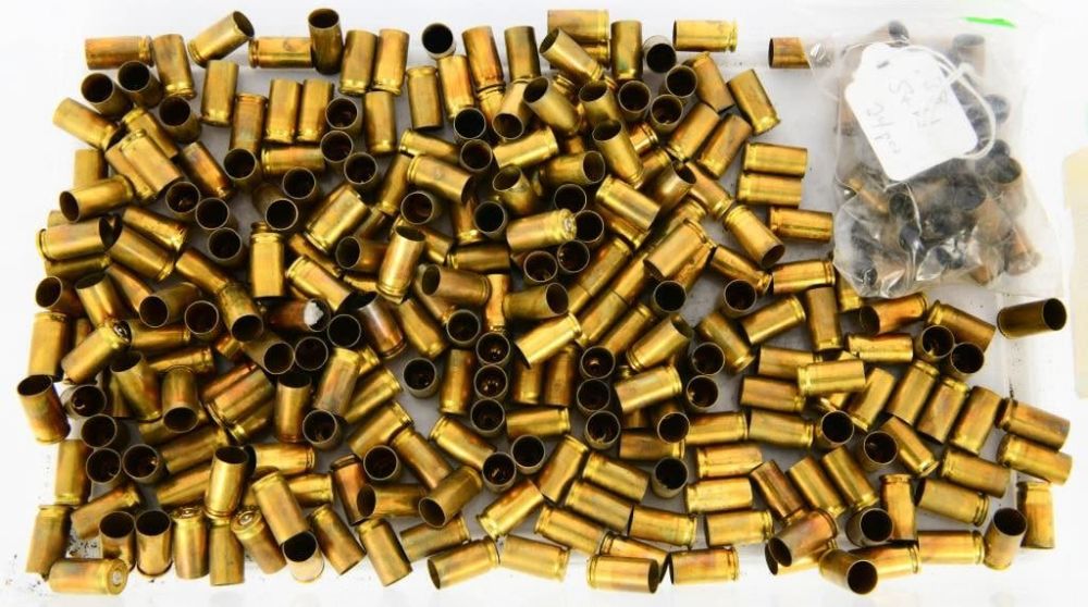 Lot 179: Approx 150 Count Empty 9mm Luger Brass Casings