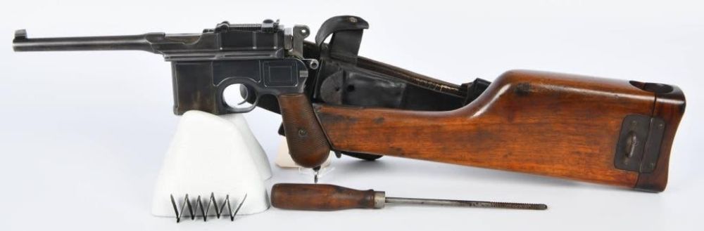Lot 186: Model 1896 Broomhandle Waffenfabrik Mauser