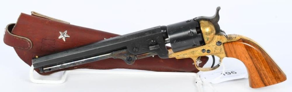 Lot 196: 1851 Navy Replica Black Powder Revolver .36 Cal
