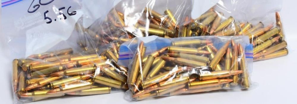 Lot 256: 240 Rounds of 5.56x45mm Ammunition