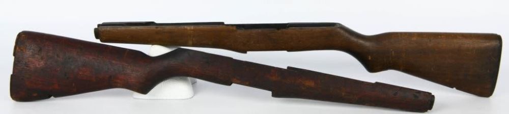 Lot 266: Lot of 2 Wood M1 Garand Stocks