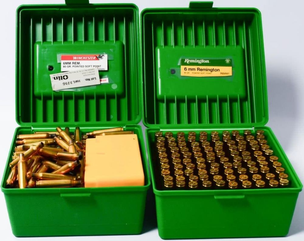 Lot 283: 20 Rds Of 6mm Rem & 198 Ct Of Empty Brass Casings