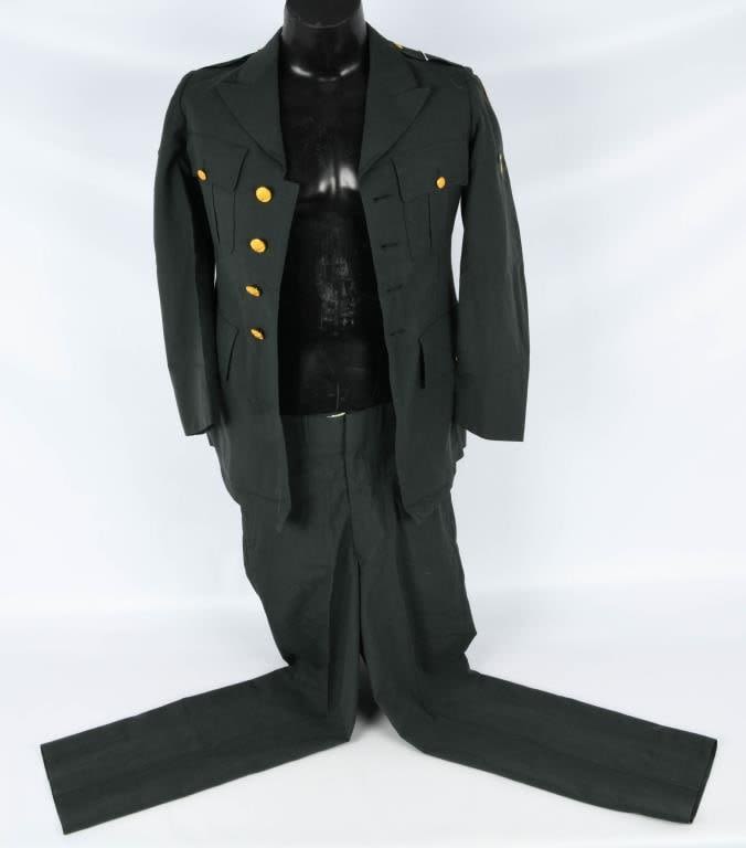 Lot 332: US Army Military Uniform Coat/Jacket & Trousers