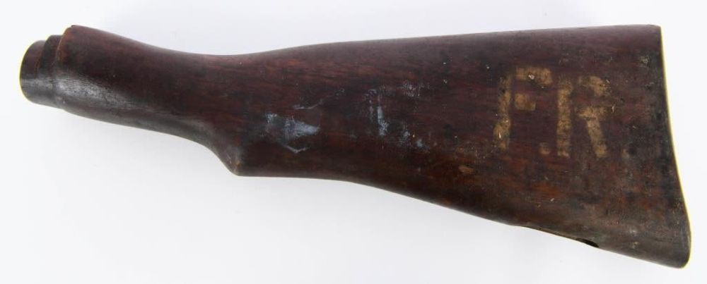 Lot 347: Lee Enfield Wood Buttstock