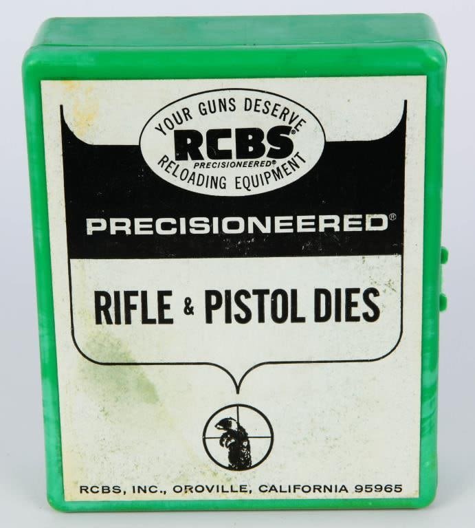 Lot 359: 2 RCBS Full Length Reloading Dies For 6mm Rem