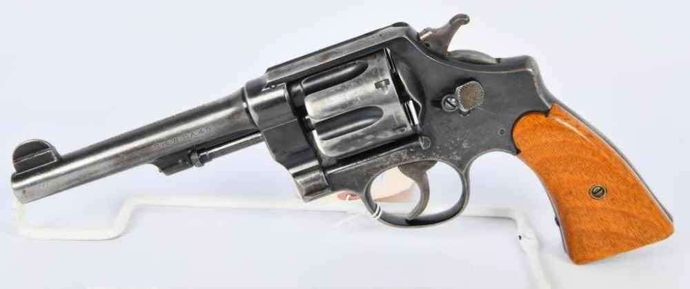 Lot 366: U.S. Property Marked Smith & Wesson 1917 .45 ACP