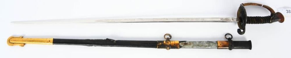 Lot 383: US COAST GUARD OFFICER'S SWORD CA.1915