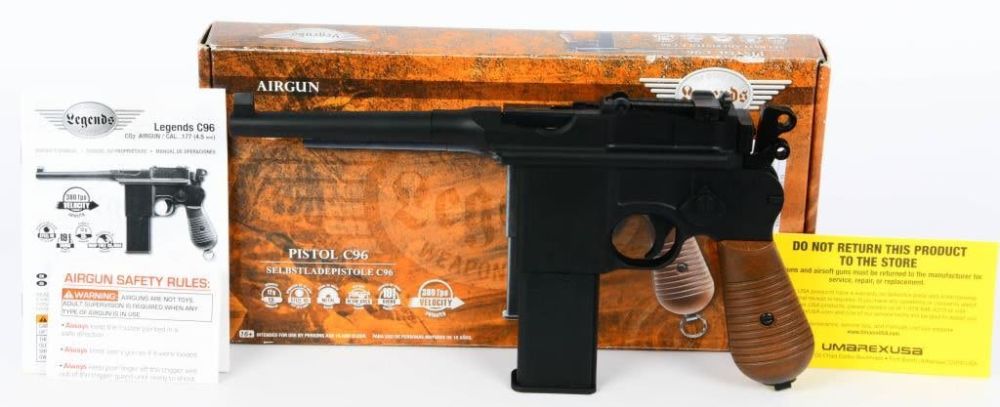 Lot 437: Umarex Legends C96 Air Pistol .177 Caliber BB Gun