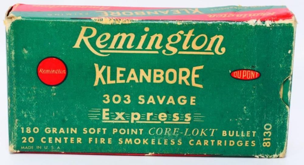 Lot 472: 20 Rounds of .303 Savage Ammo
