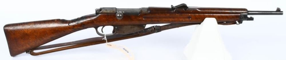 Lot 489: 1918 Dutch Hembrug Model 1895 Cavalry Carbine