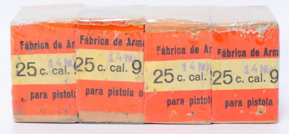 Lot 502: 100 Rds Fabrica De Armes 9mm Largo Ammunition