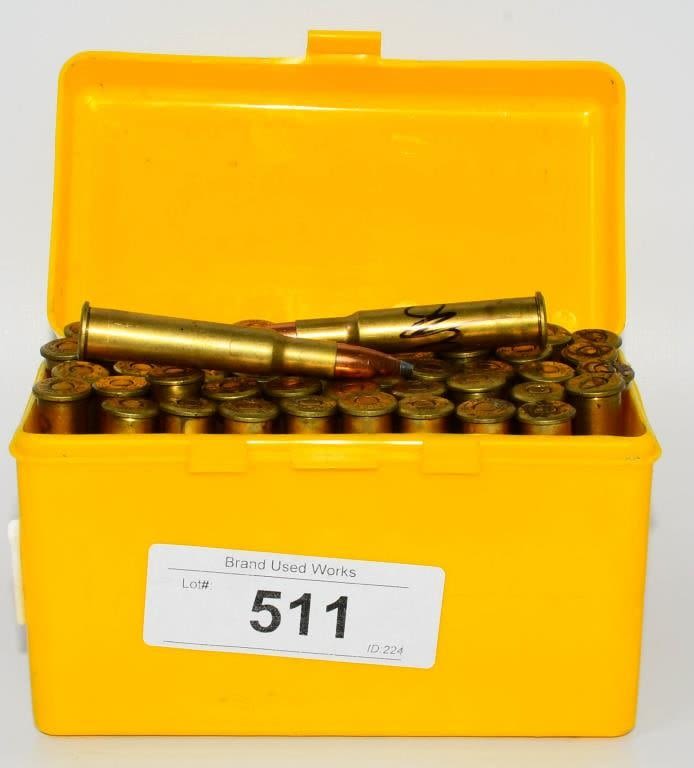 Lot 511: 50 Rounds of Rem-UMC .30-40 Krag Ammunition