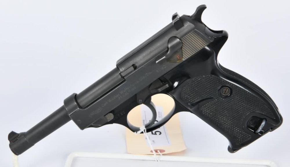 Lot 516: Walther P1 ULM/DO Semi Auto 9MM Pistol