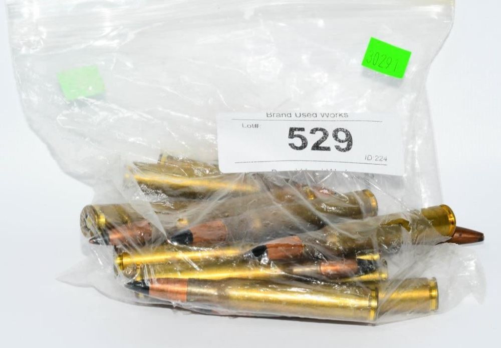 Lot 529: 18 Rounds of .30-06 AP Ammunition