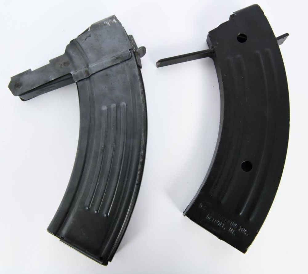 Lot 533: 2 30 Round Metal SKS Magazines