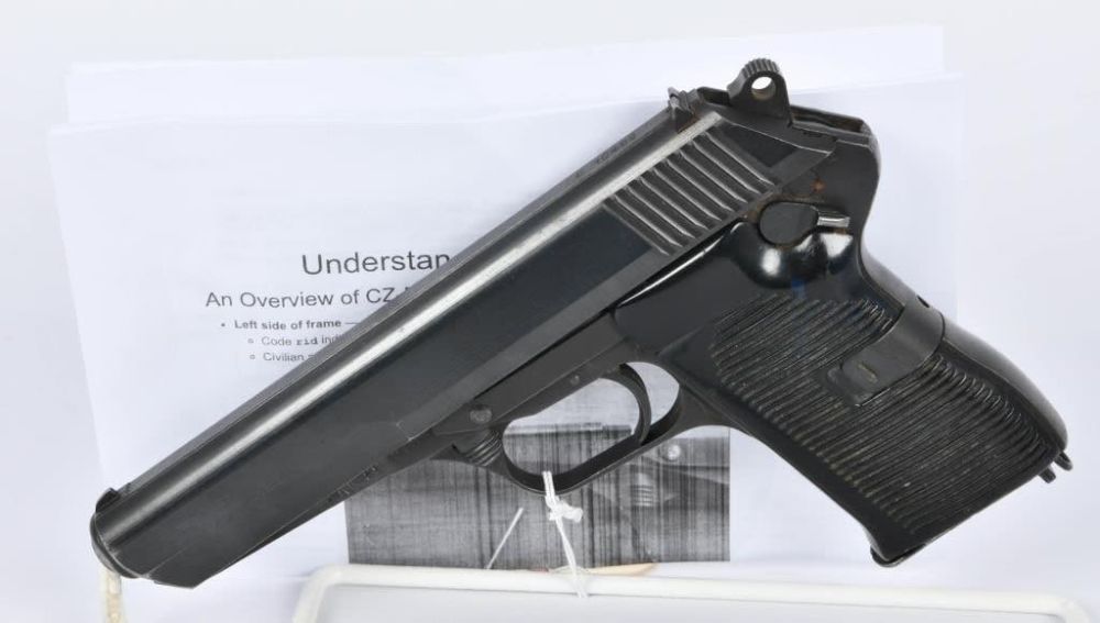 Lot 534: CZ vz 52 Ceska Zbrojovka vzor 52 Semi Auto Pistol
