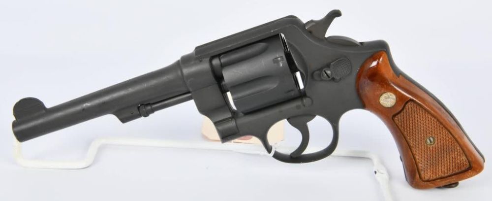 Lot 546: Smith and Wesson DA Model 1917 .45 Brazilian Cont.