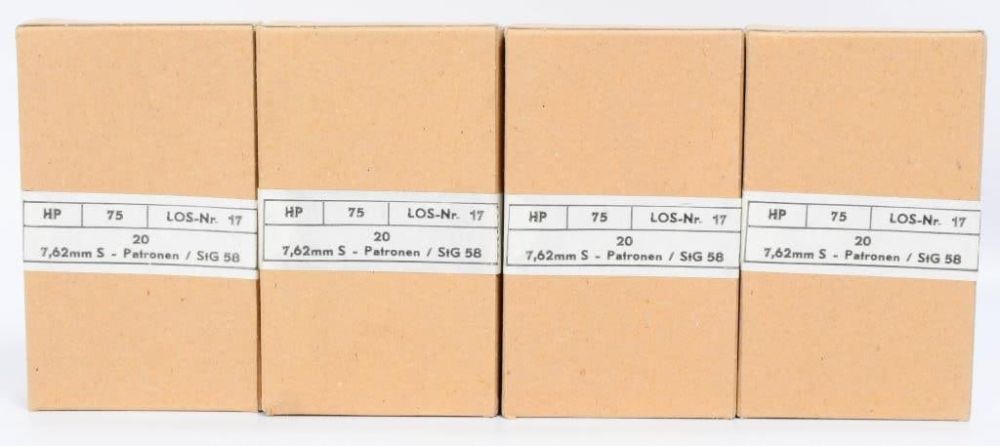 Lot 547: 80 Rds Military Surplus Austrian 7.62x51 .308