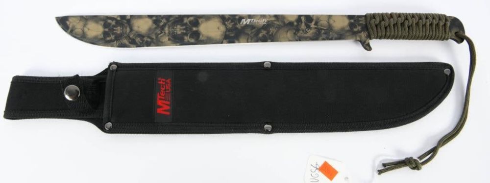 Lot 554: Mtech USA Design 440 Stainless Steel Machete