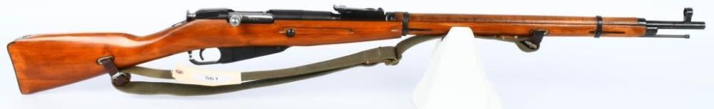 Lot 561: Mosin Nagant M91/30 Bolt Action Rifle 1943