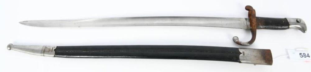 Lot 584: Danish M1867 Remington Rolling Block Bayonet