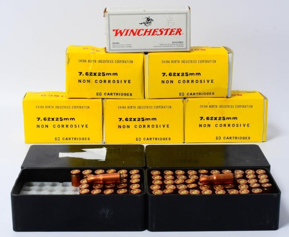 Lot 1066: 426 Rounds of Various 7.62x39mm Ammunition