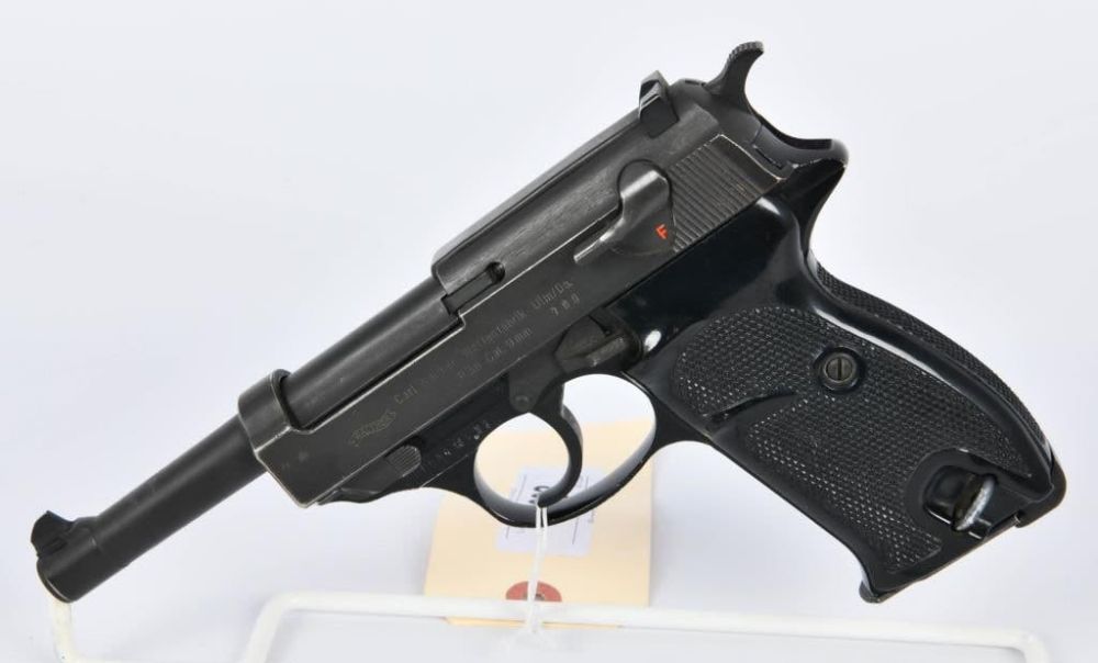 Lot 1083: Walther P38 ULM/DO 9mm Semi Auto Pistol