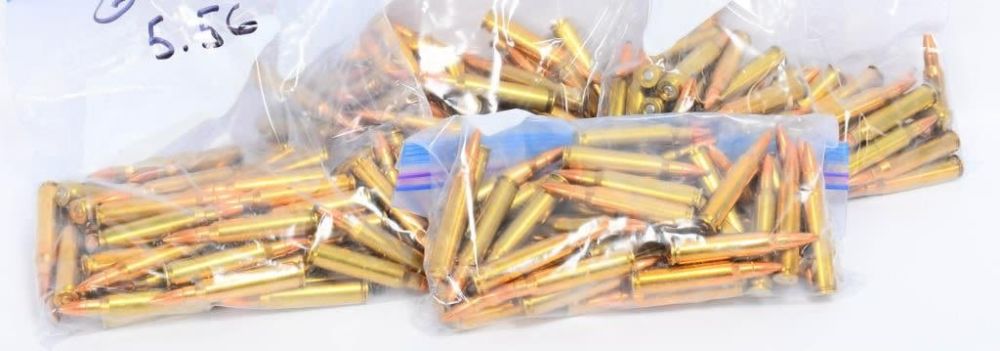 Lot 1132: 240 Rounds of 5.56x45mm Ammunition