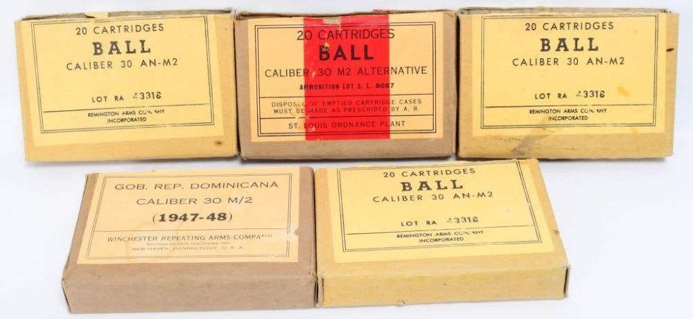 Lot 1153: 99 Rounds of Various .30-06 Ammunition