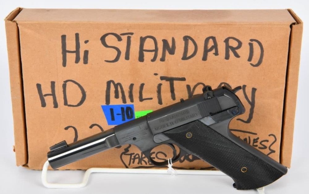 Lot 1155: High Standard Model H-D Military .22 LR Pistol