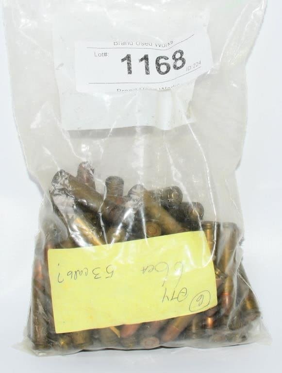 Lot 1168: Approx 66 Rounds of Mixed .30 Carbine Ammunition