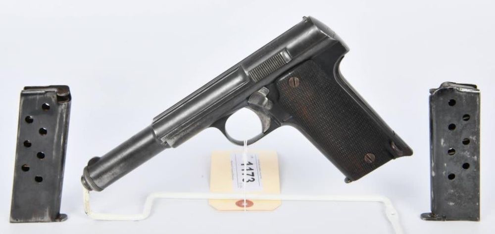 Lot 1173: Astra Modelo 1921 400 Experimental model 9mm/38