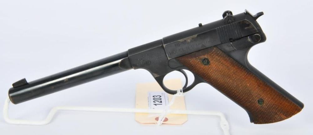 Lot 1203: High Standard Model H-D Military .22 LR Pistol