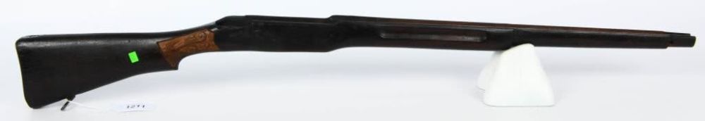 Lot 1211: 1917 Enfield Wood Stock W/ Engraved Grip