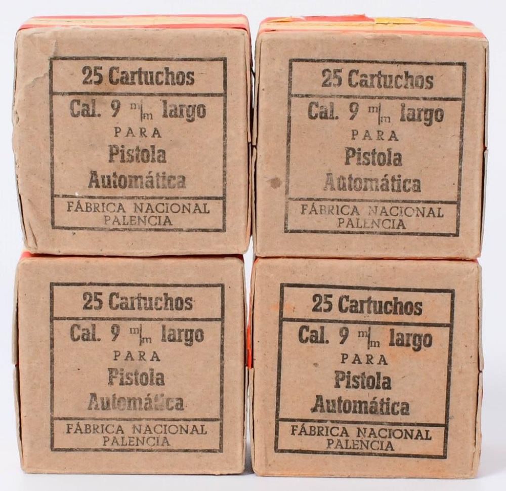 Lot 1213: 100 Rds of Fabrica Nacional 9mm Largo Para Ammo