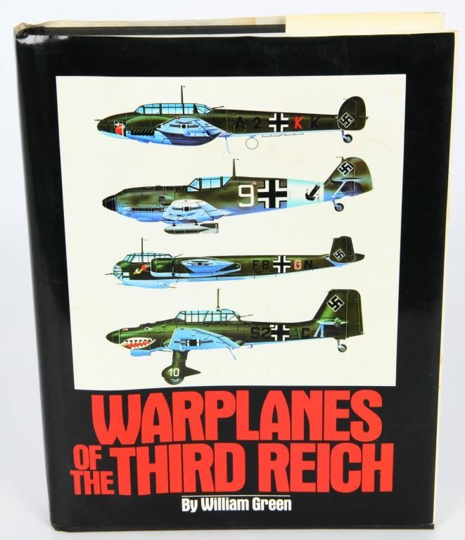Lot 1217: Warplanes of the Third Reich Hardcover Book