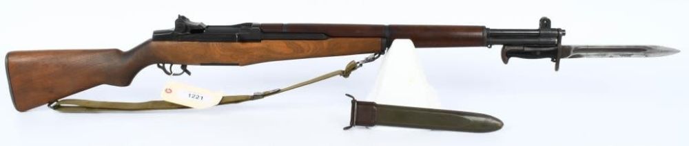 Lot 1221: Santa Fe M1 Garand Semi Auto Rifle .30-06