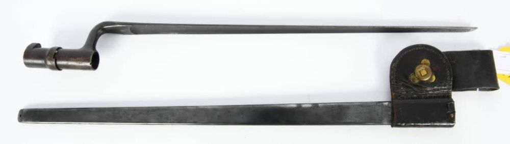 Lot 1322: US Model 1867-1869 Cadet Socket Bayonet W/