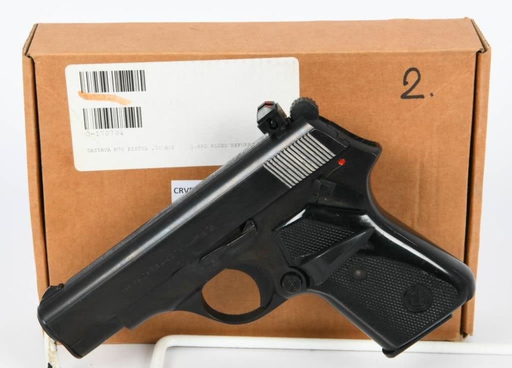 Lot 1383: Yugo Zastava M70 Semi Auto Pistol 7.65 (.32 ACP)