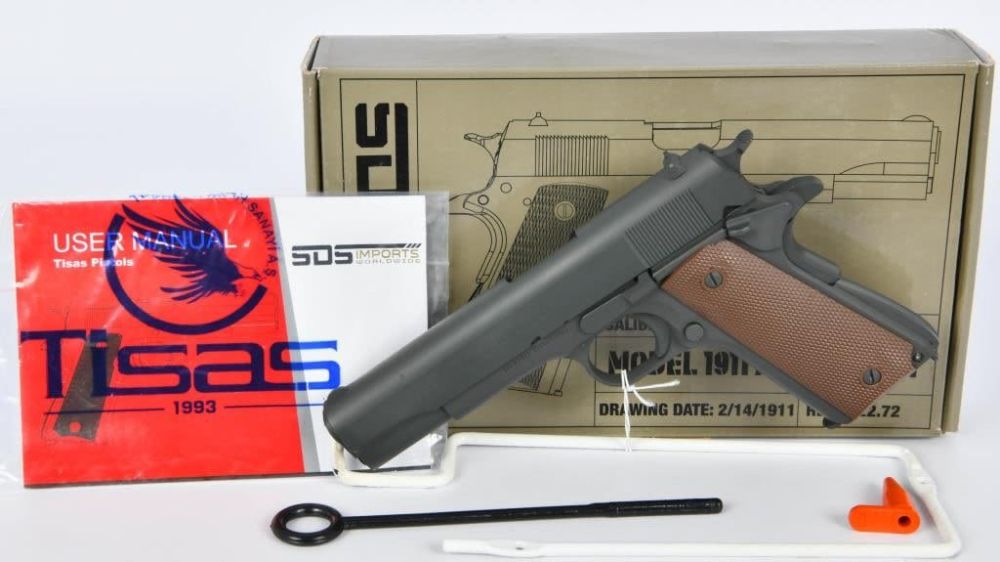 Lot 1404: NEW SDS Imports 1911 A1 US Army Pistol .45 ACP